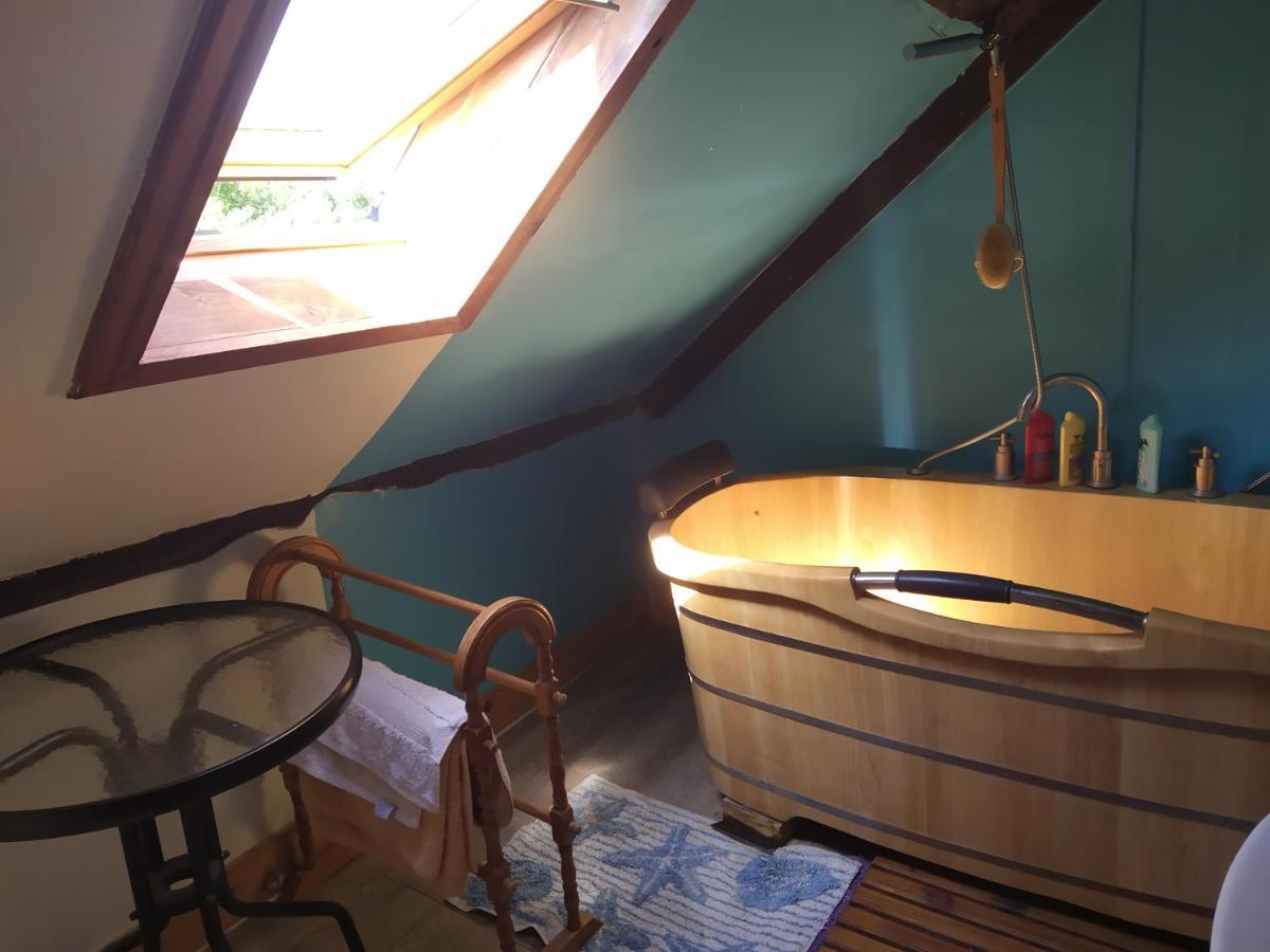 Maison En Granit Bleue Lanhelin Zewnętrze zdjęcie