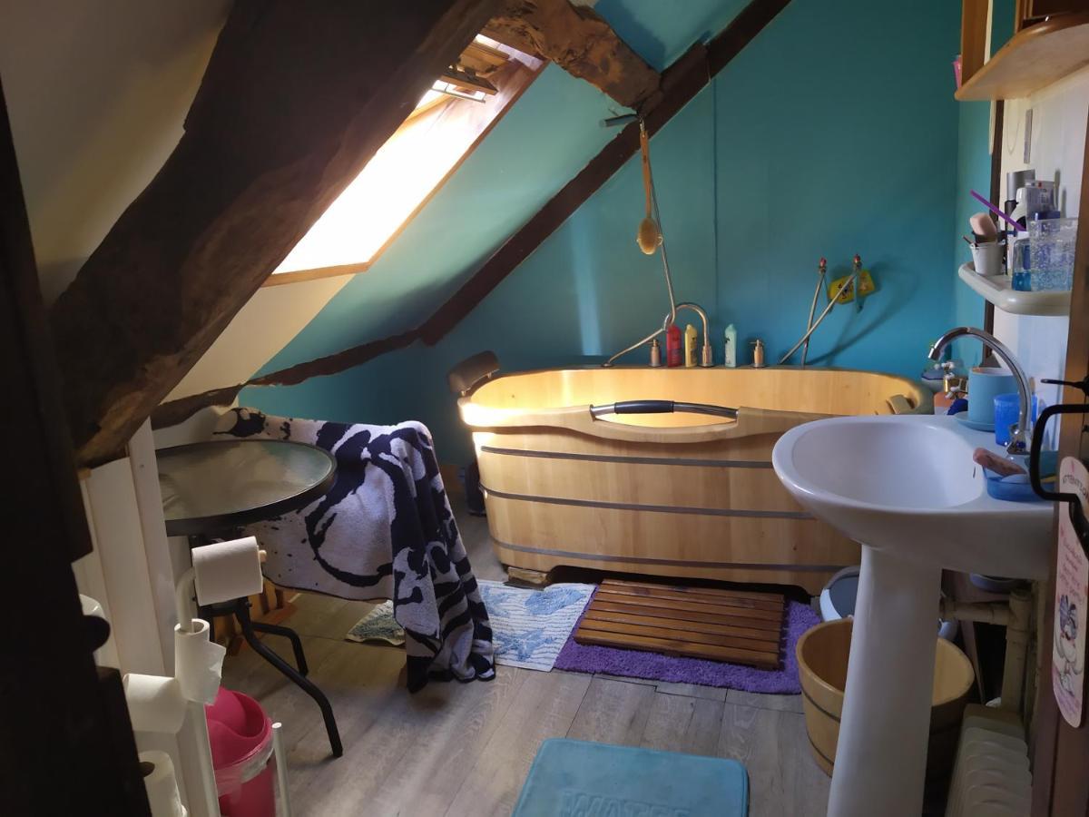 Maison En Granit Bleue Lanhelin Zewnętrze zdjęcie